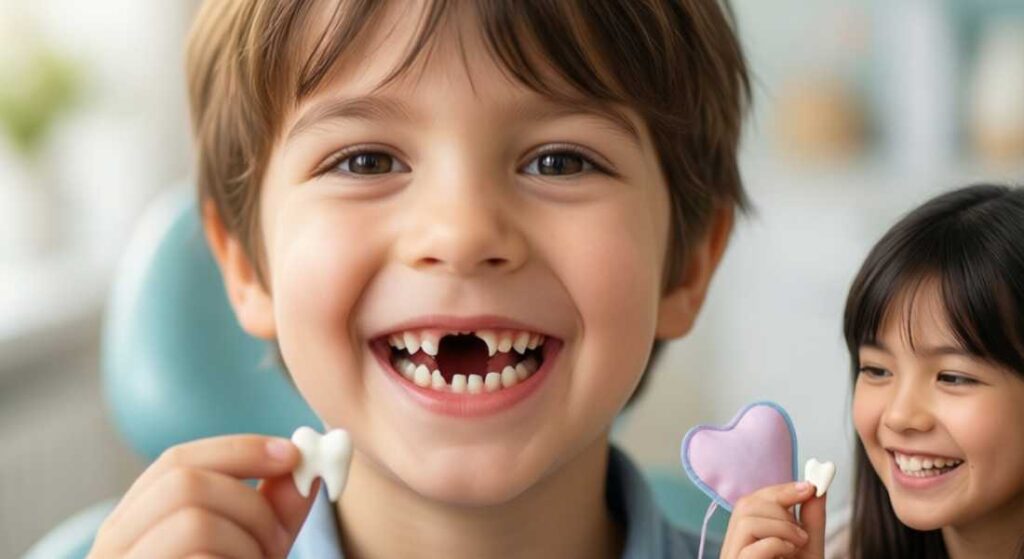 when do kids lose their first tooth