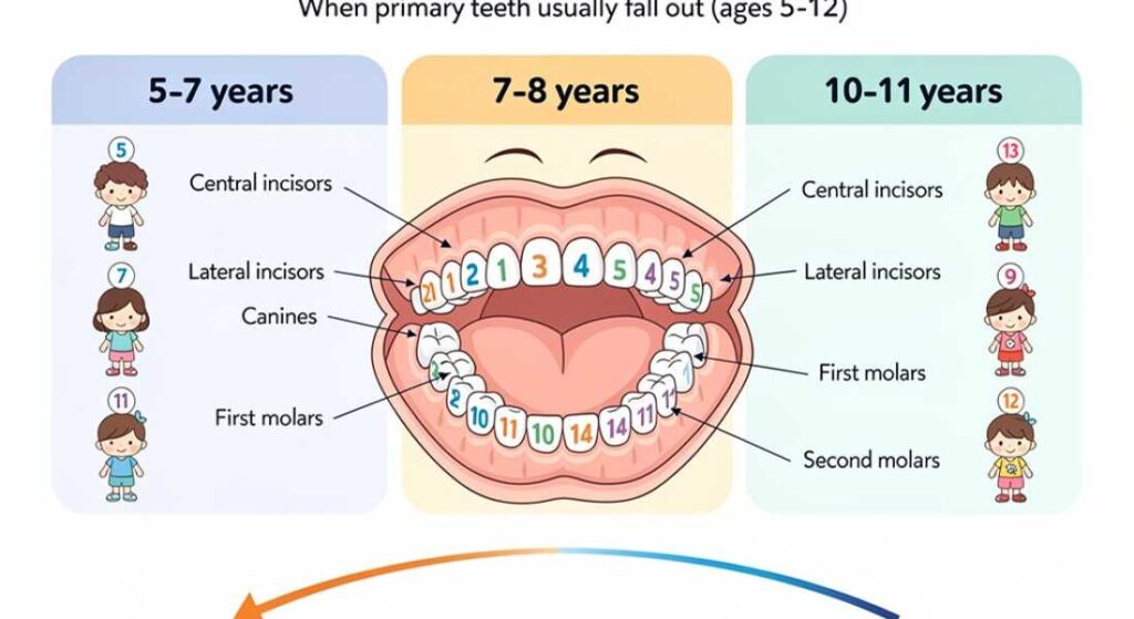 when do kids lose their first tooth
