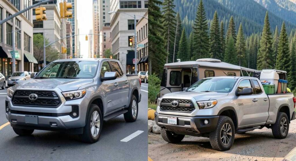 Pickup Truck Advantages for City Driving and Camping